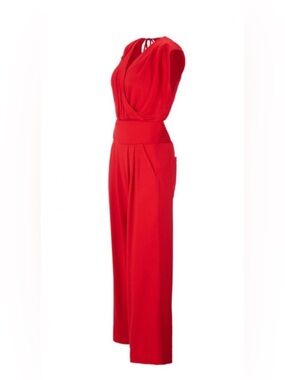 CAbi Vermilion Uptown Jumpsuit Size:M